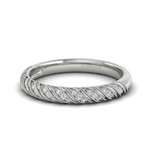 White Gold Wedding Ring Asteria