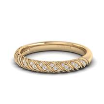 Yellow Gold Wedding Ring Asteria