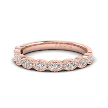 Rose Gold Wedding Ring Felice