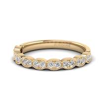 Yellow Gold Wedding Ring Felice