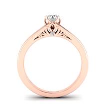 Designer Engagement Ring Blazingstar Rose Gold