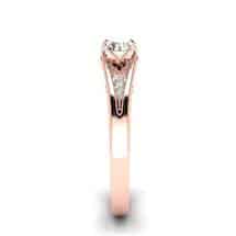 Designer Engagement Ring Blazingstar Rose Gold