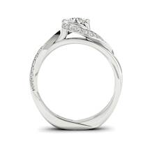 Designer Engagement Ring Nolana White Gold