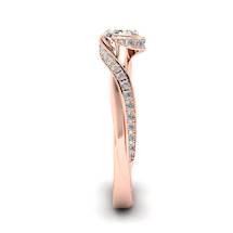 Designer Engagement Ring Nolana Rose Gold