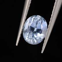 Oval shape 1.5ct blue sapphire from Brilliyond