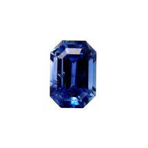Cornflower blue sapphire 0.81ct octagon shaped gemstone