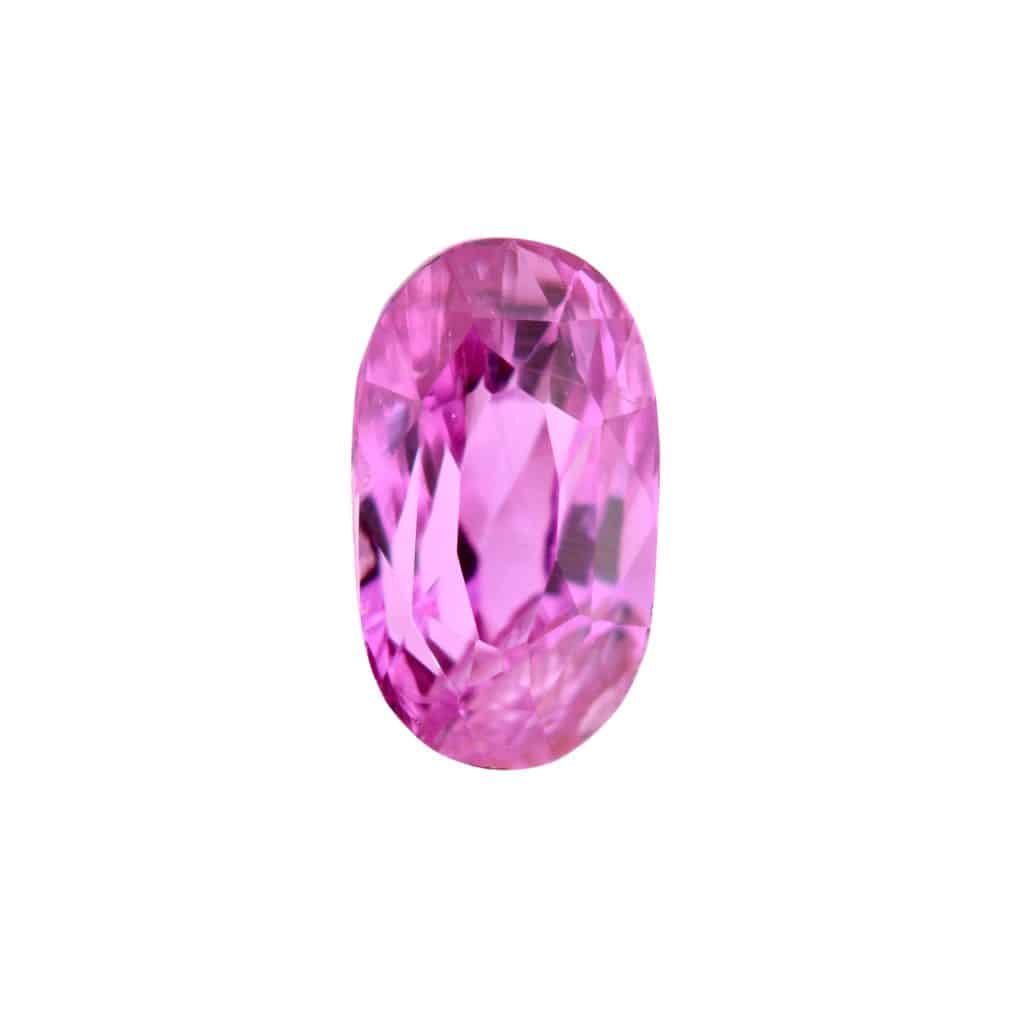 Oval shape 1.16ct pink sapphire Brilliyond