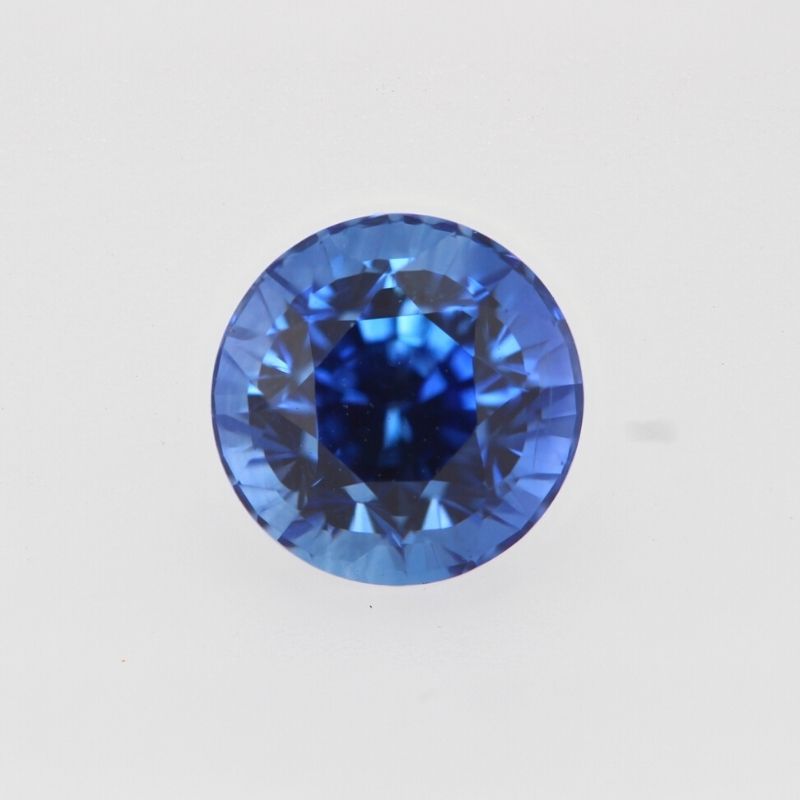 Blue sapphire 1.58ct round shape from Brilliyond