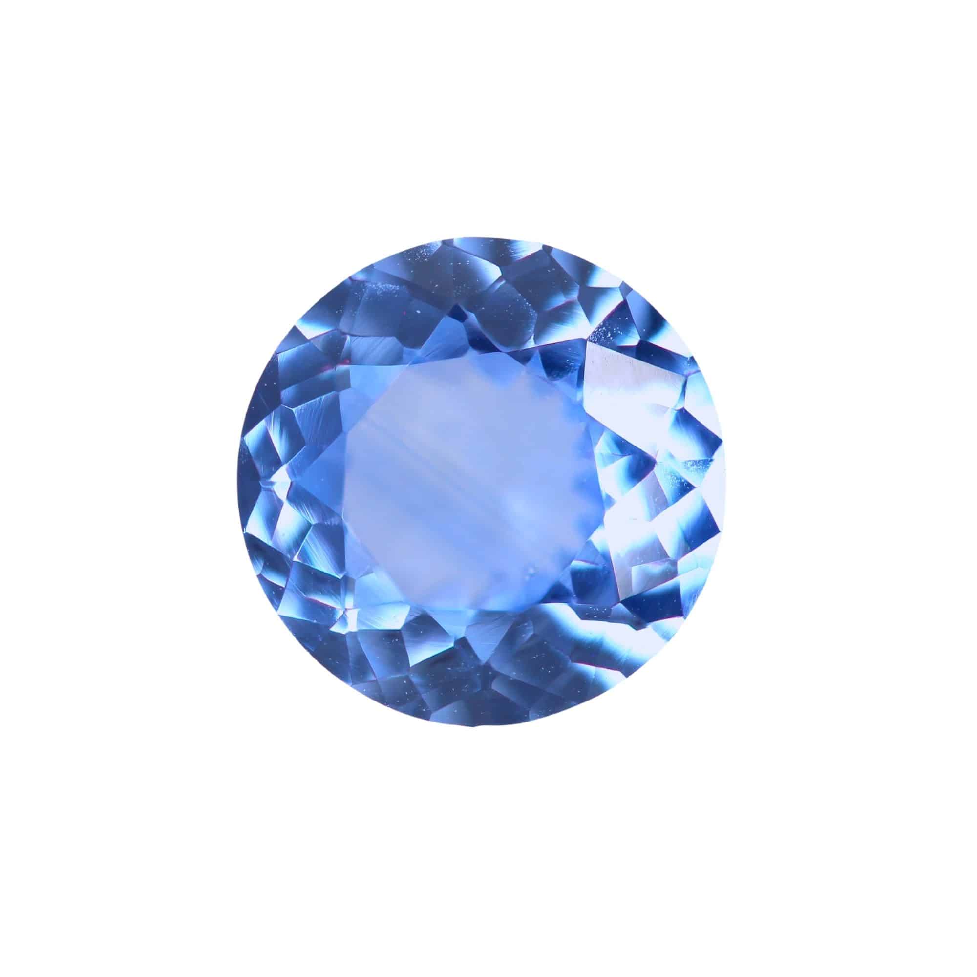  Blue Sapphire 1.34ct round shape gemstone from Brilliyond