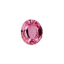 Oval shape pink sapphire 0.6ct from Brilliyond