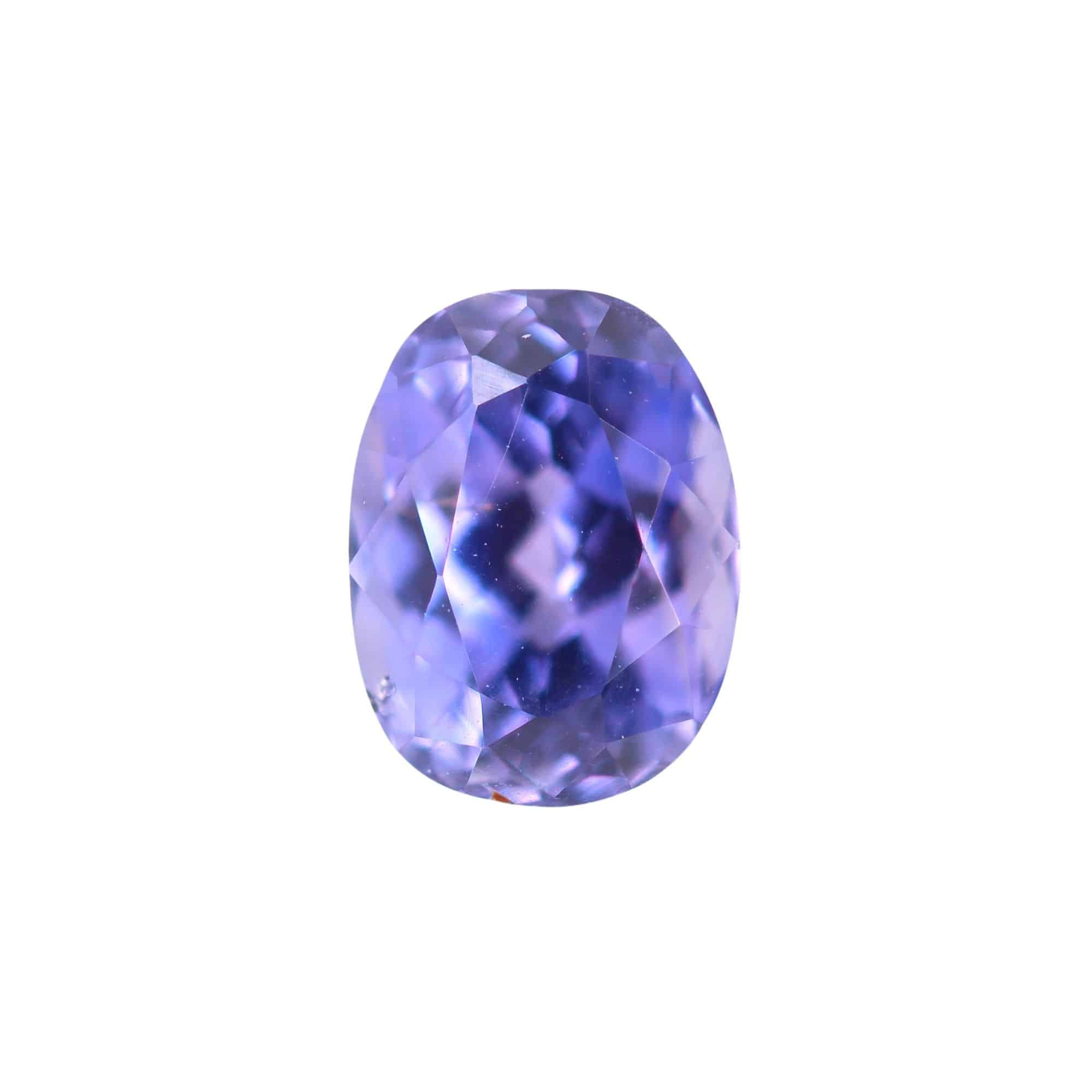 Purple sapphire rectangular cushion shape 1.0ct from Brilliyond