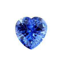 Heart shaped blue sapphire 1.13ct from Brilliyond