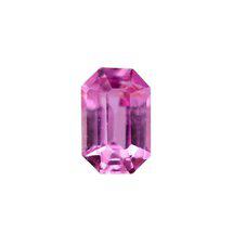 Pink sapphire Octagon shape 0.56ct from Brilliyond 