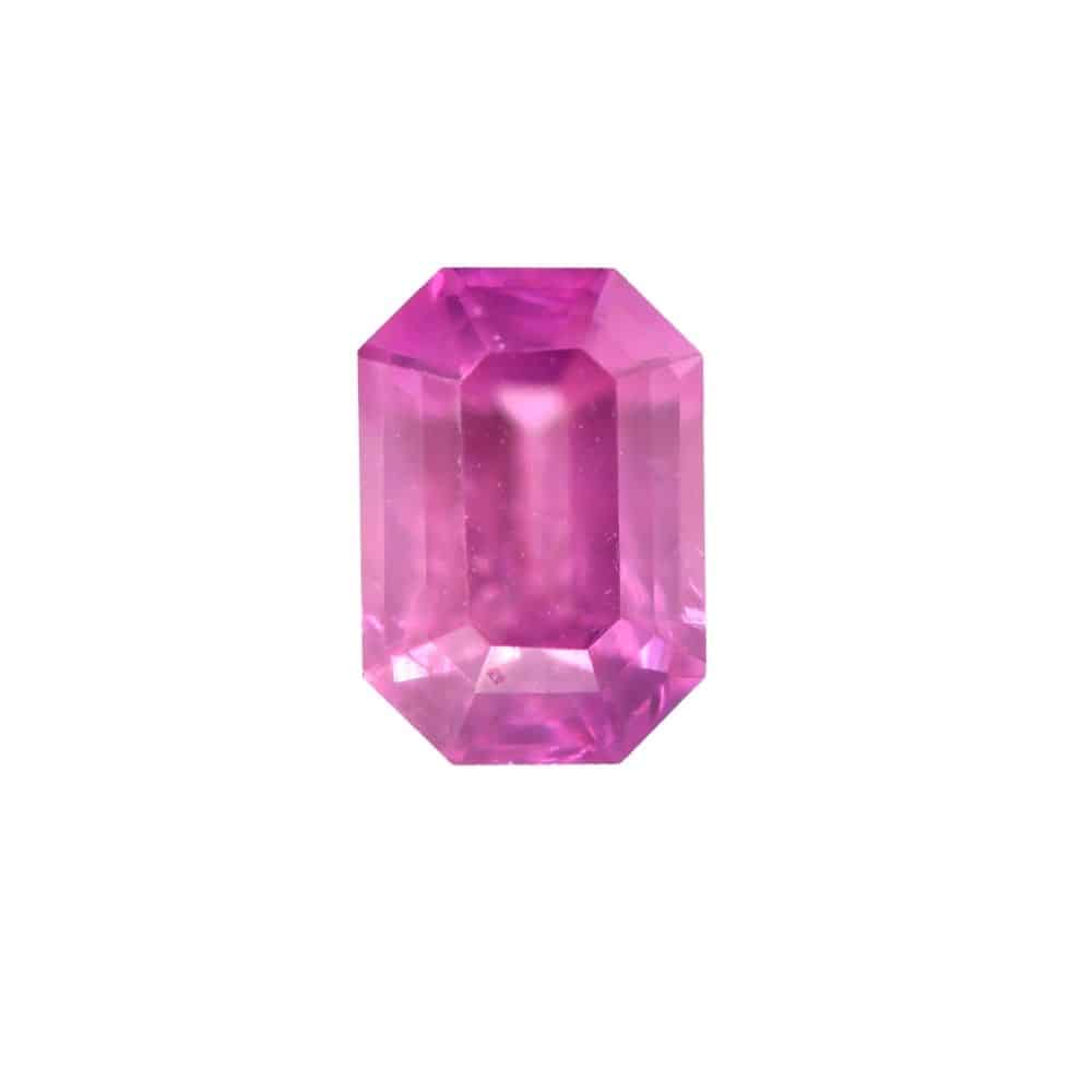Pink sapphire Octagon shape 0.92ct from Brilliyond 