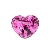 Heart shaped pink sapphire 0.91ct from Brilliyond