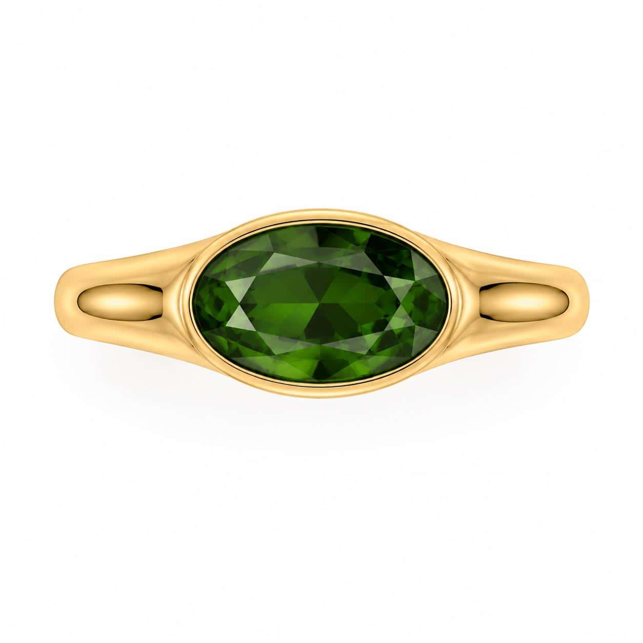Maximus Ring Gladiator Green Stone Ring_image3