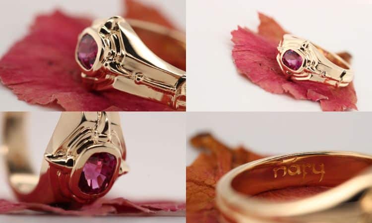 Natural Un-heated Ceylon Ruby 0.8 Carat (5.62x4.32x3.78 mm)_image2