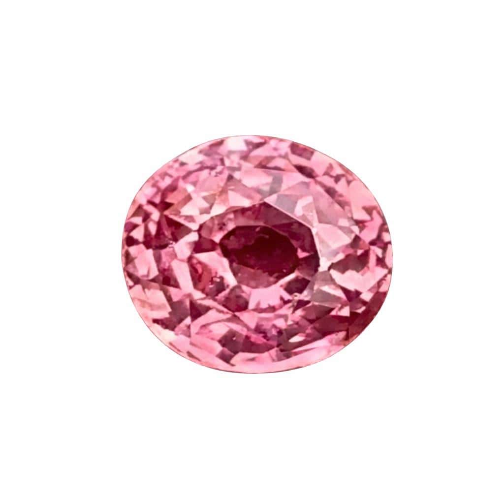 Natural Padparadscha Sapphire Oval 0.61ct Pink Orangy Pink SriLanka Unheated – SereneGlow_image3
