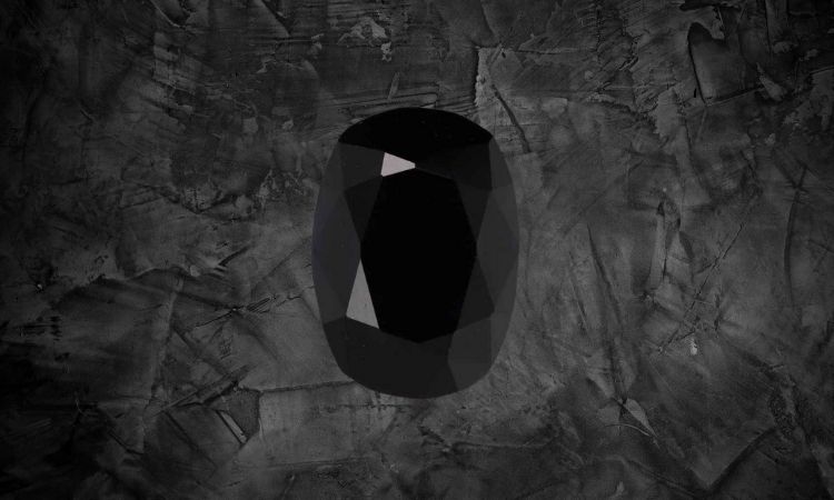 black sapphire gemstone natural