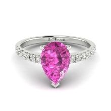 Pink Sapphire Engagement Rings
