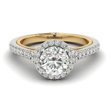 White Sapphire Engagement Rings