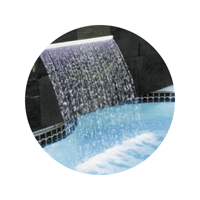 Pool Lights & Pool Waterfall Features AstralPool Australia