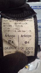 View Auto part Seatbelt/Stalk Honda Accord 2006