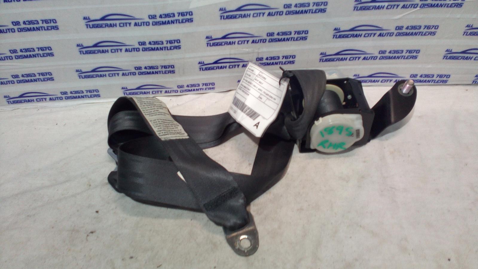 View Auto part Seatbelt/Stalk Honda Accord 2006