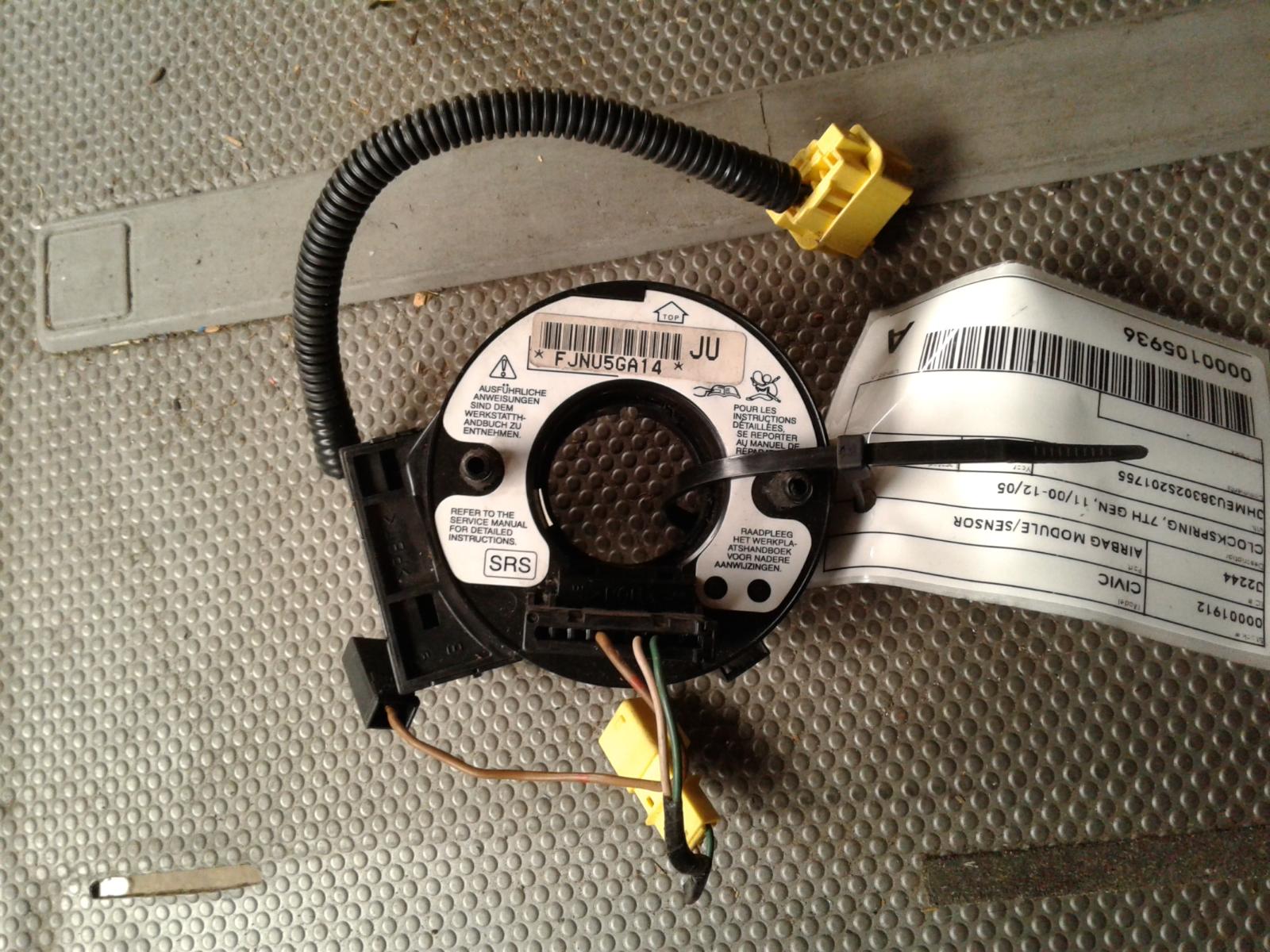 View Auto part Airbag Module/Sensor Honda Civic 2002