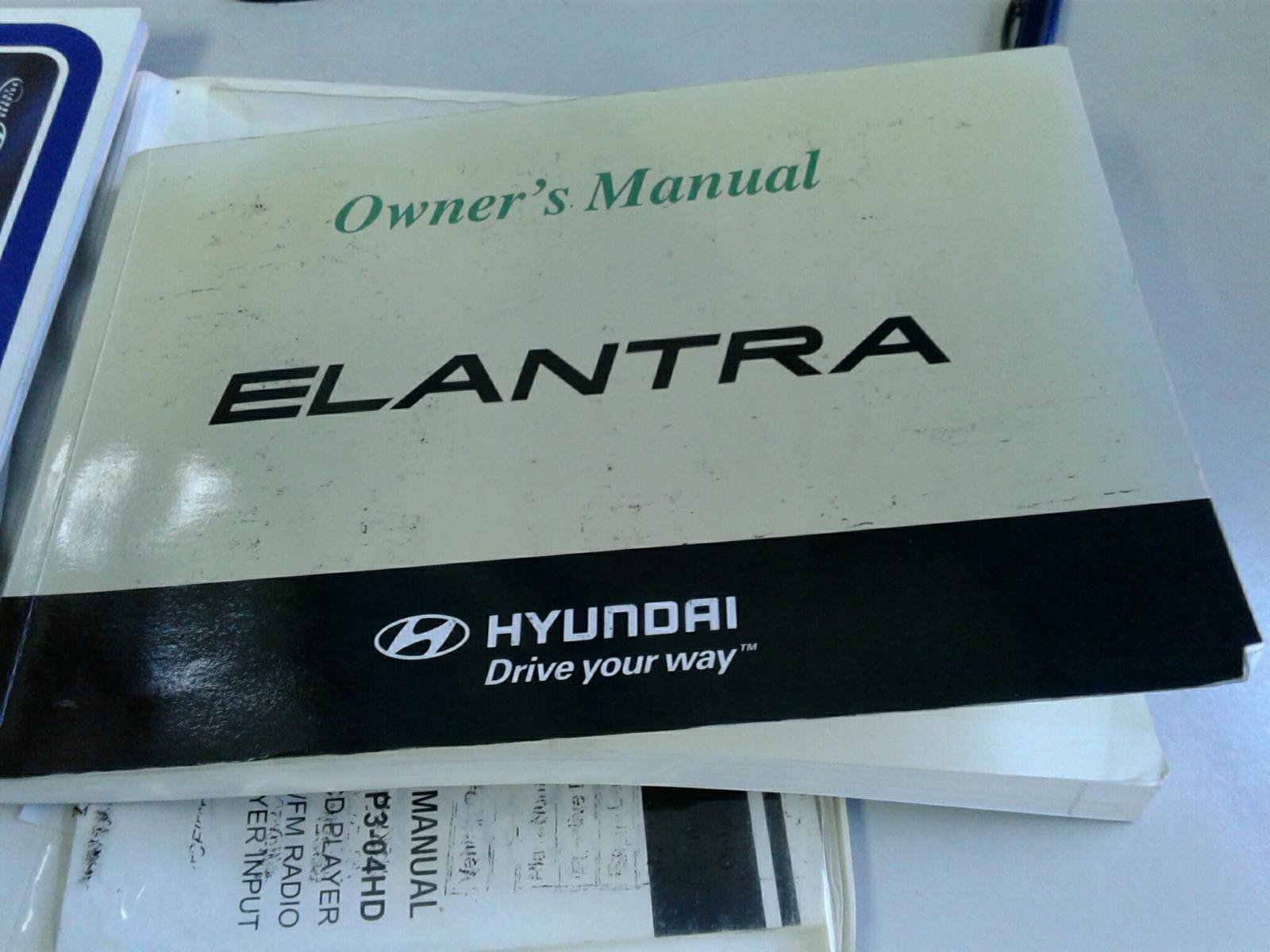 View Auto part Owners Handbook Hyundai Elantra 2007