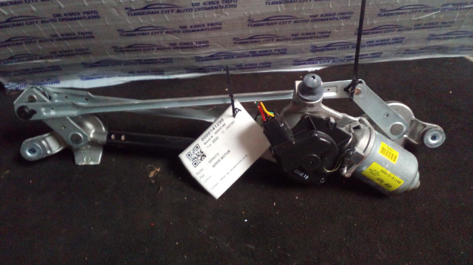 View Auto part Wiper Motor Kia Cerato 2020