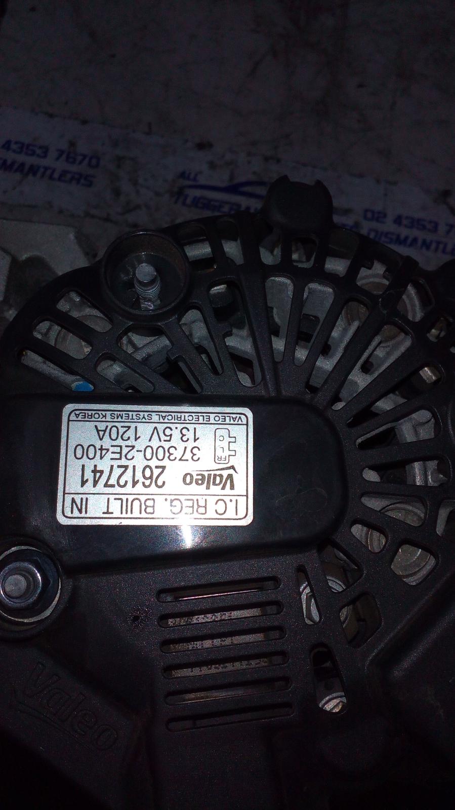 View Auto part Alternator Hyundai Tucson 2018