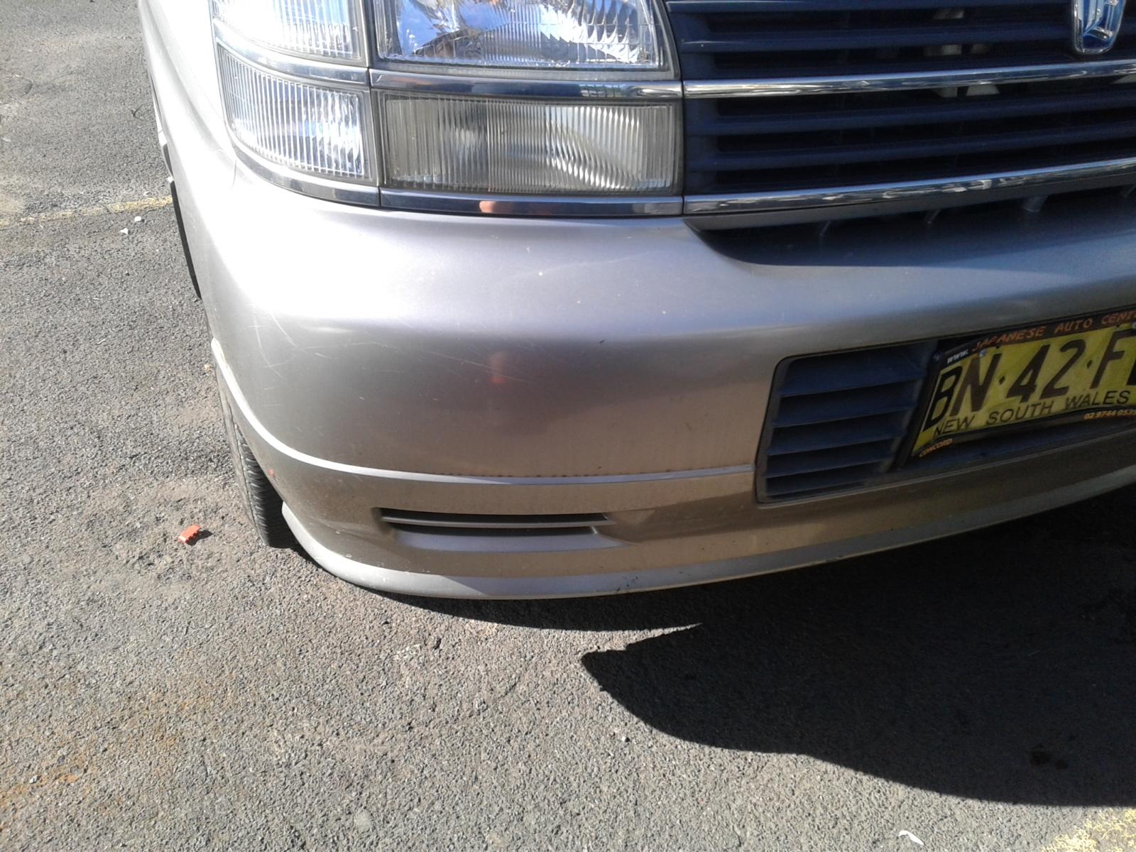 1999 Nissan Elgrand Rear Bumper View Auto part Rear Bumper Nissan Elgrand 1999