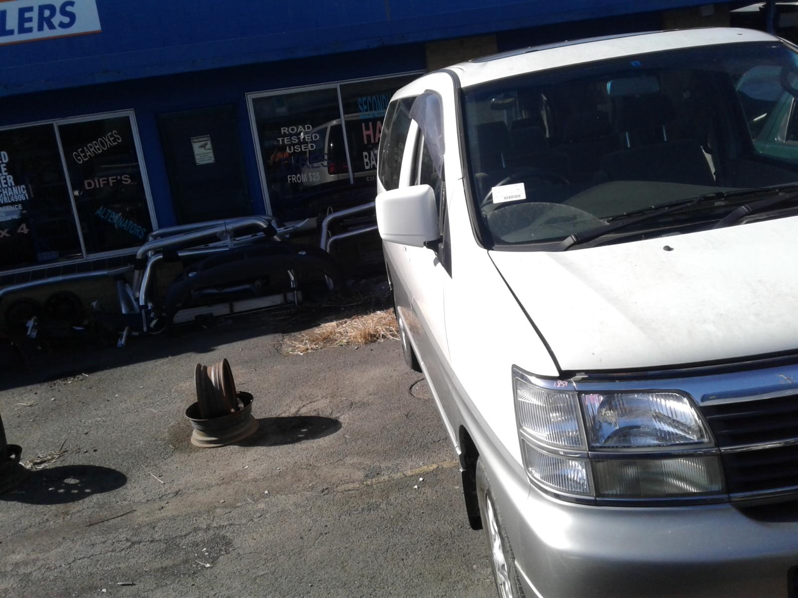 1999 Nissan Elgrand Rear Bumper View Auto part Rear Bumper Nissan Elgrand 1999