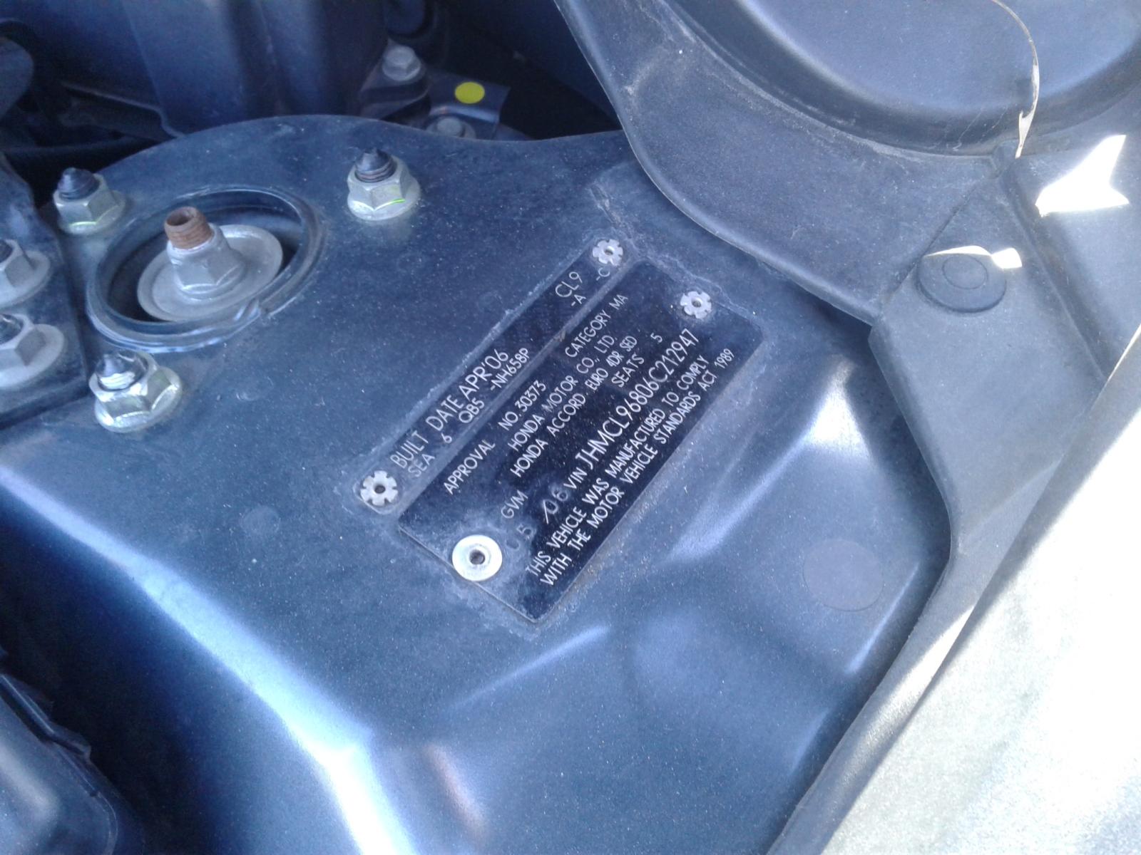 2006 Honda Accord A/C Condenser View Auto part A/C Condenser Honda Accord 2006