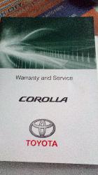 View Auto part Owners Handbook Toyota Corolla 2017
