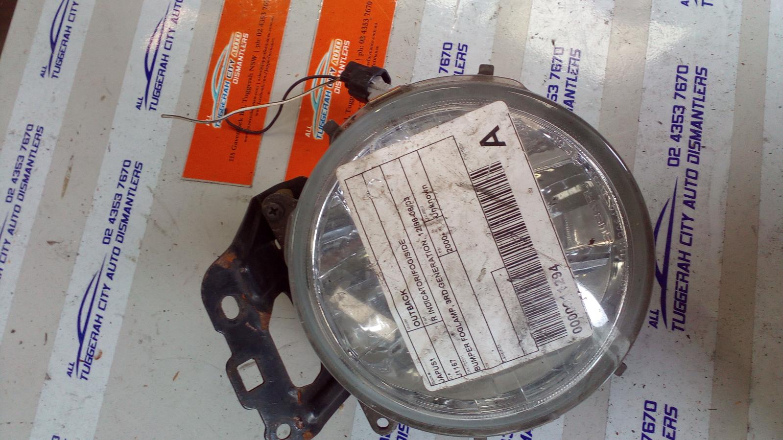 View Auto part Right Indicator/Fog/Side Subaru Outback 2000