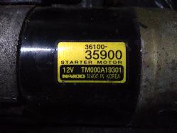 View Auto part Starter Hyundai Terracan 2004