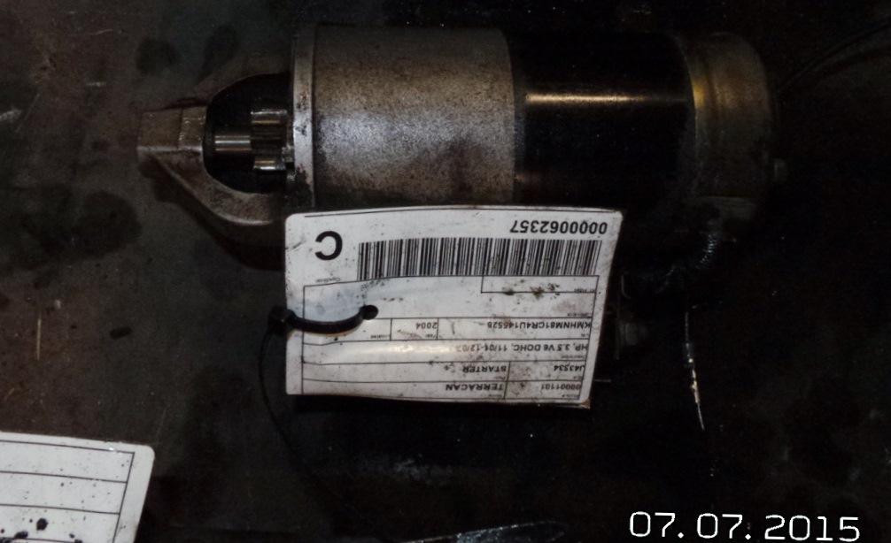View Auto part Starter Hyundai Terracan 2004