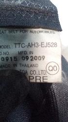 View Auto part Seatbelt/Stalk Honda Jazz 2009