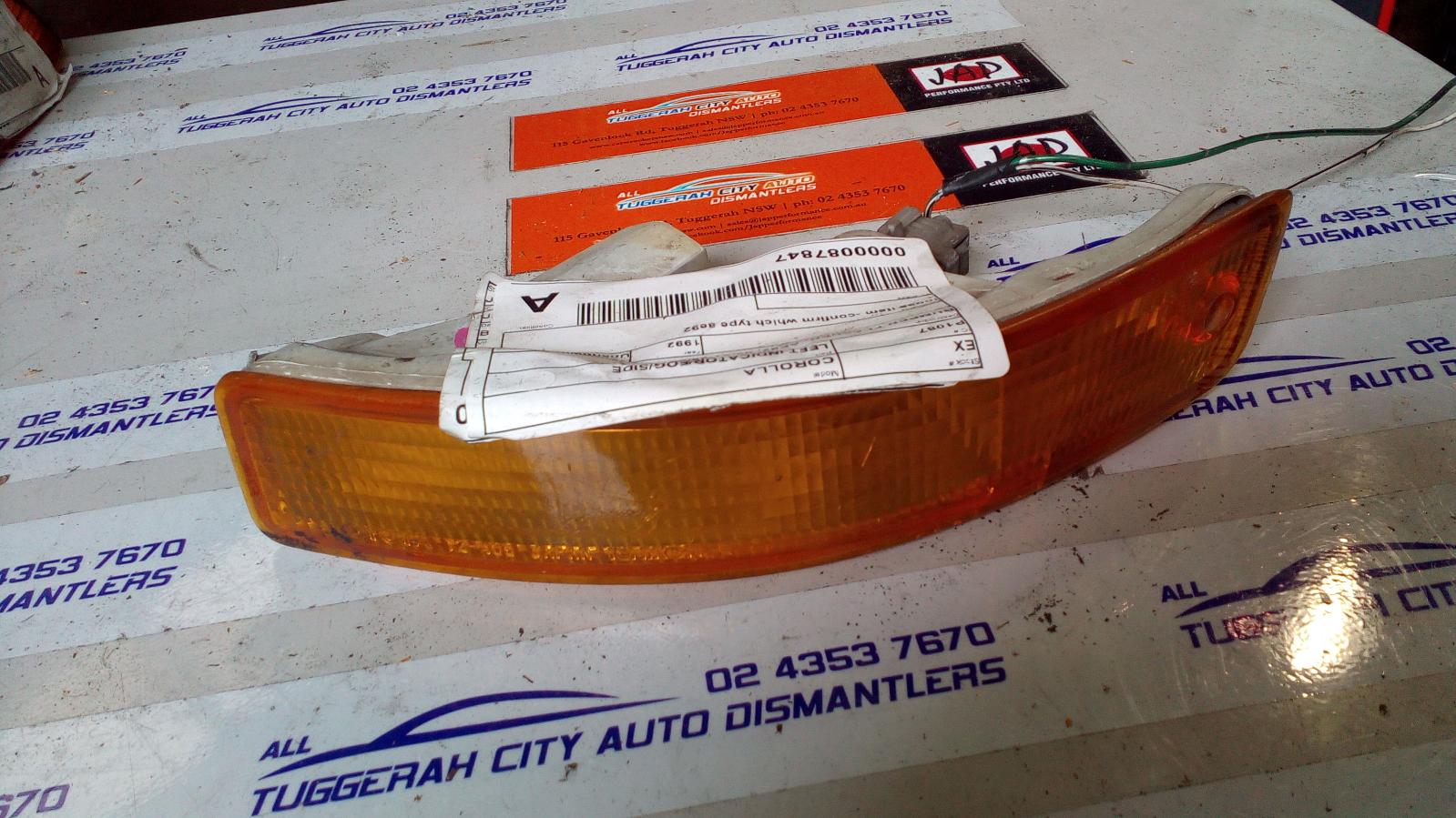 View Auto part Left Indicator/Fog/Side Toyota Corolla 1992