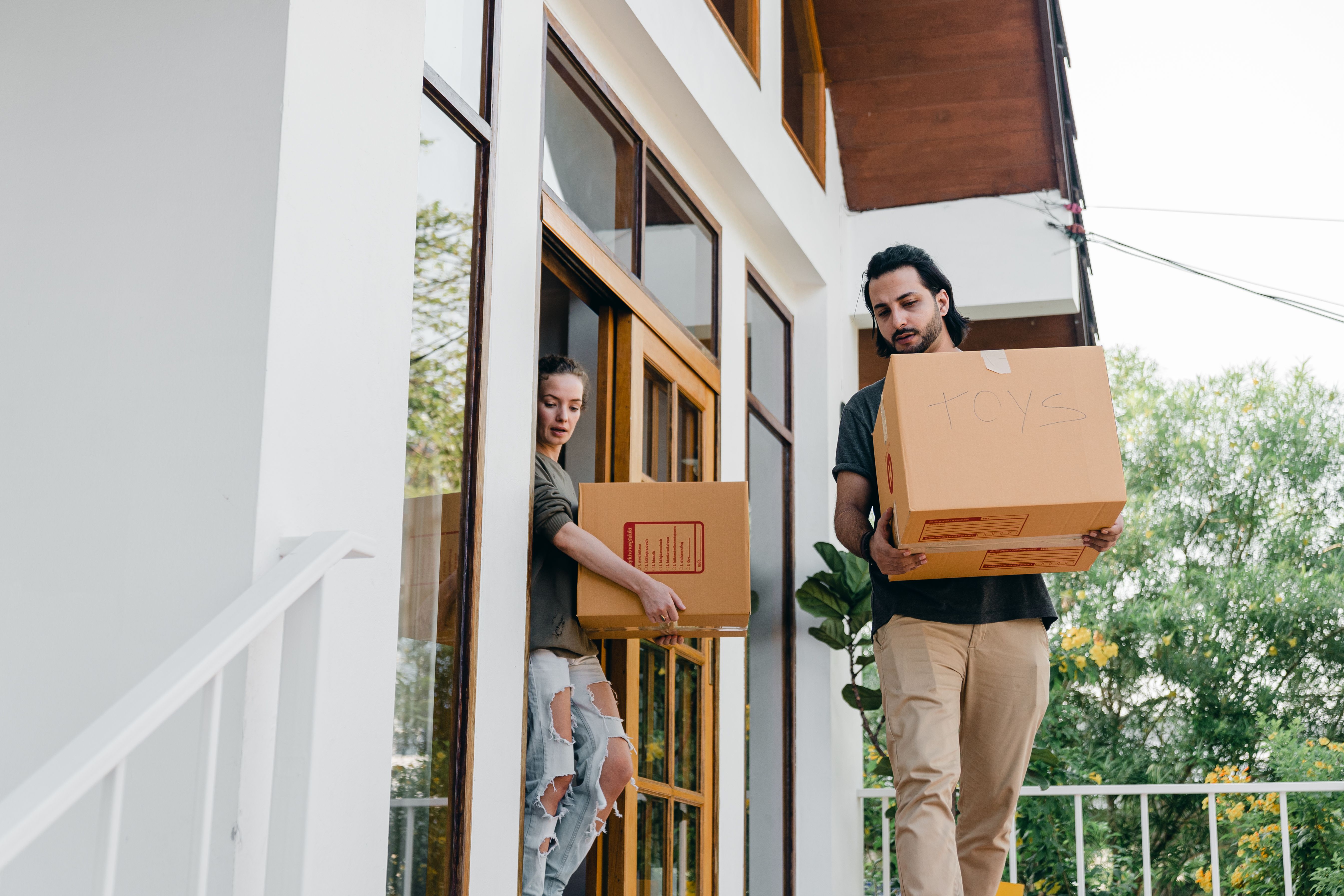 Renters moving into a new Central Coast home