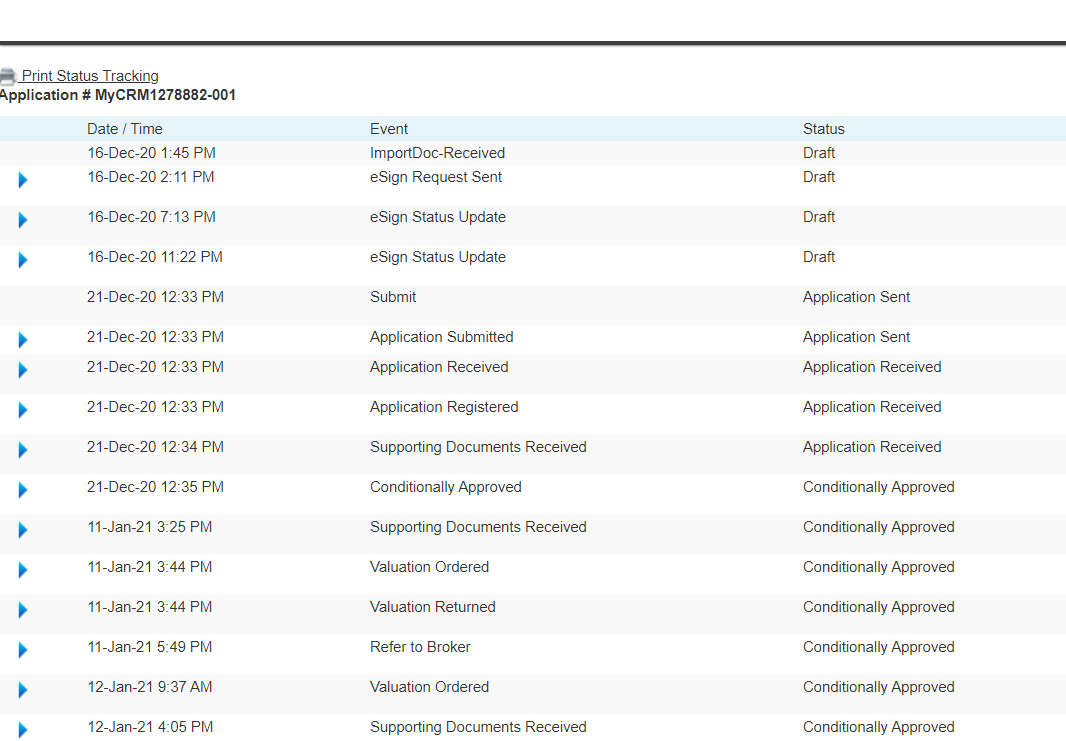 How to view back channel messages in Apply Online LMG Help Centre