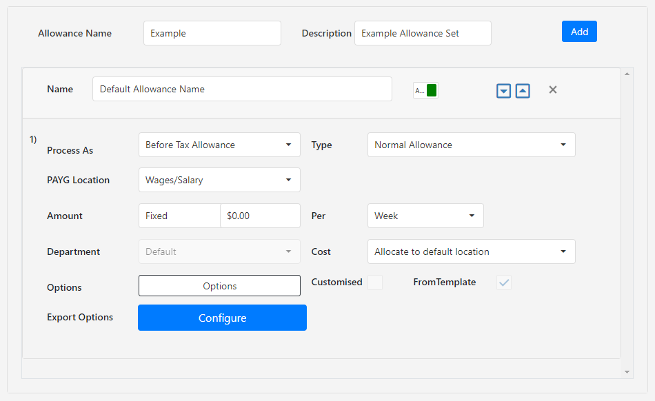Payroll Adjustments (Allowances & Deductions) ClockOn Online Knowledge Base