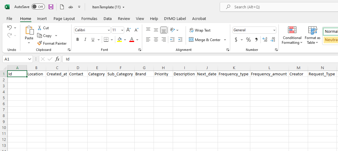 Graphical user interface, application, table, Excel
Description automatically generated