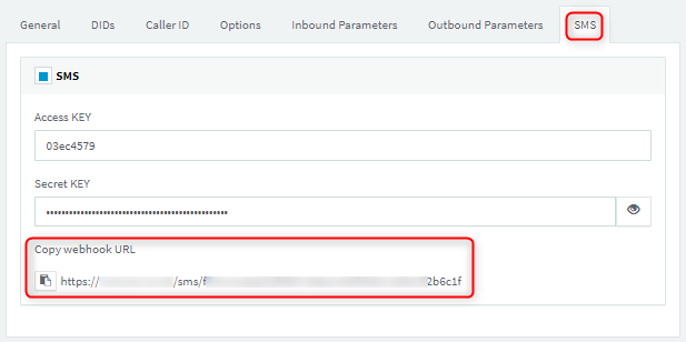 Optionally configure SMS / MMS Optionally configure SMS / MMS