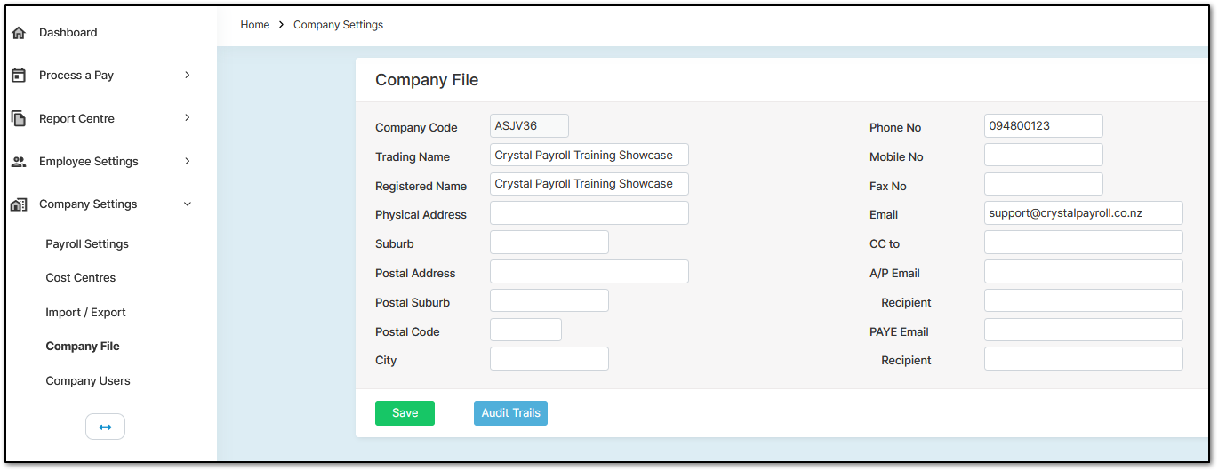 Company File image