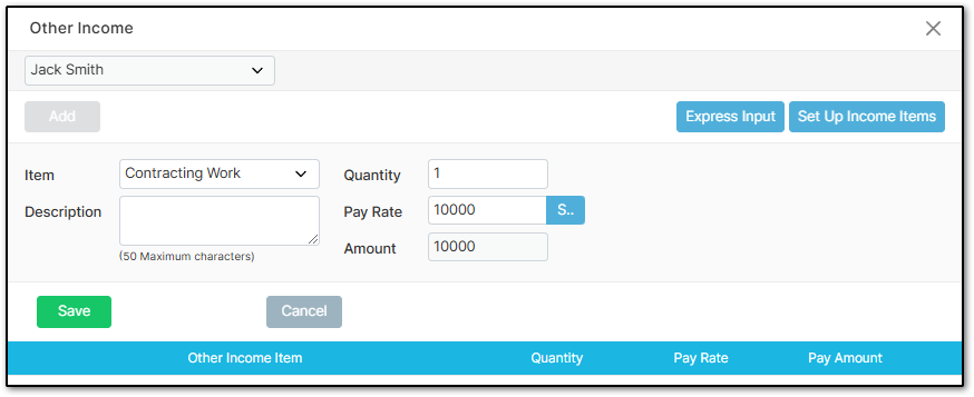 Contracting Pay Details