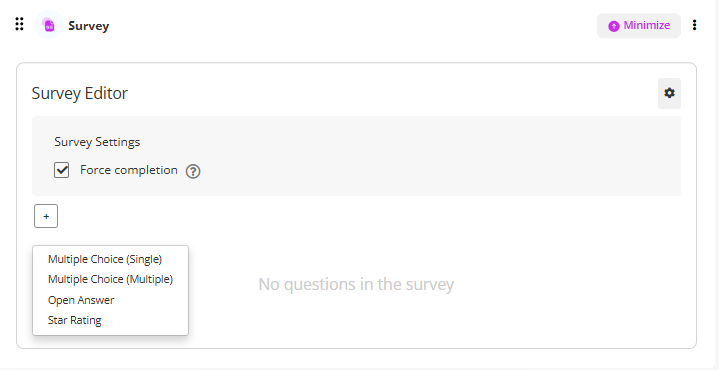 A screenshot of a survey 
AI-generated content may be incorrect.