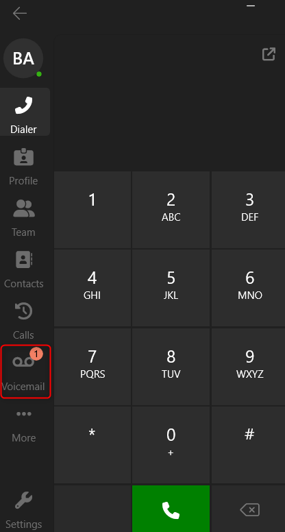 Accessing your Voicemail messages from the 3CX Softphone for Windows.